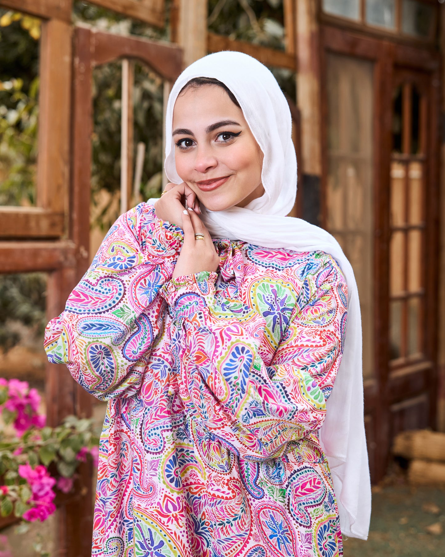 Paisley Tiered Dress