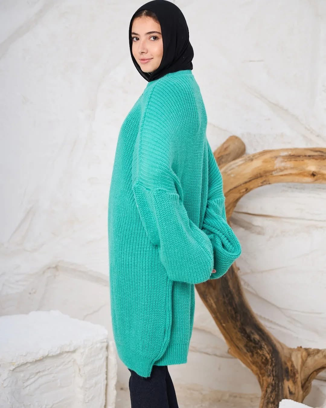 Chunky oversized sweater