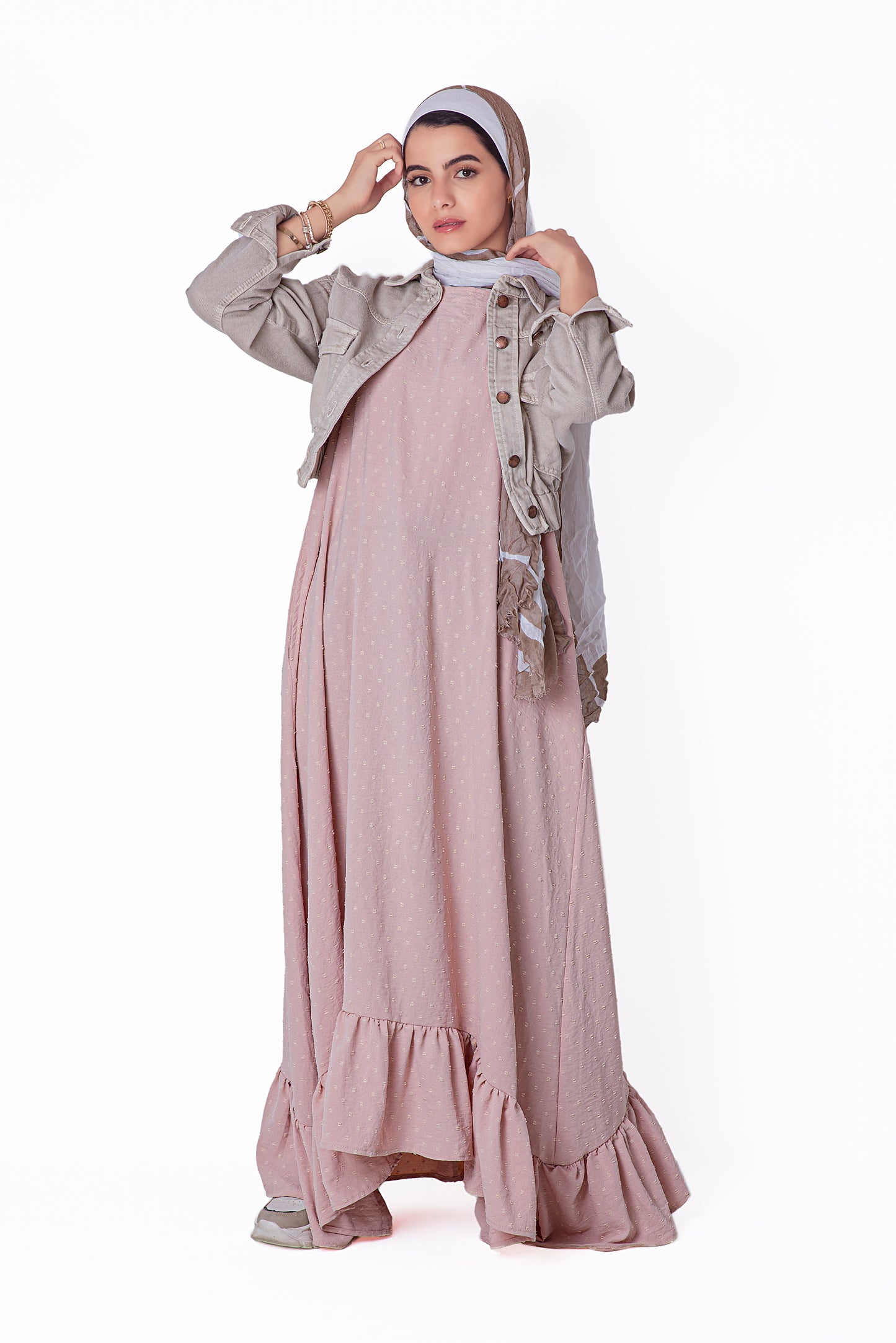 Rose sleeveless dress