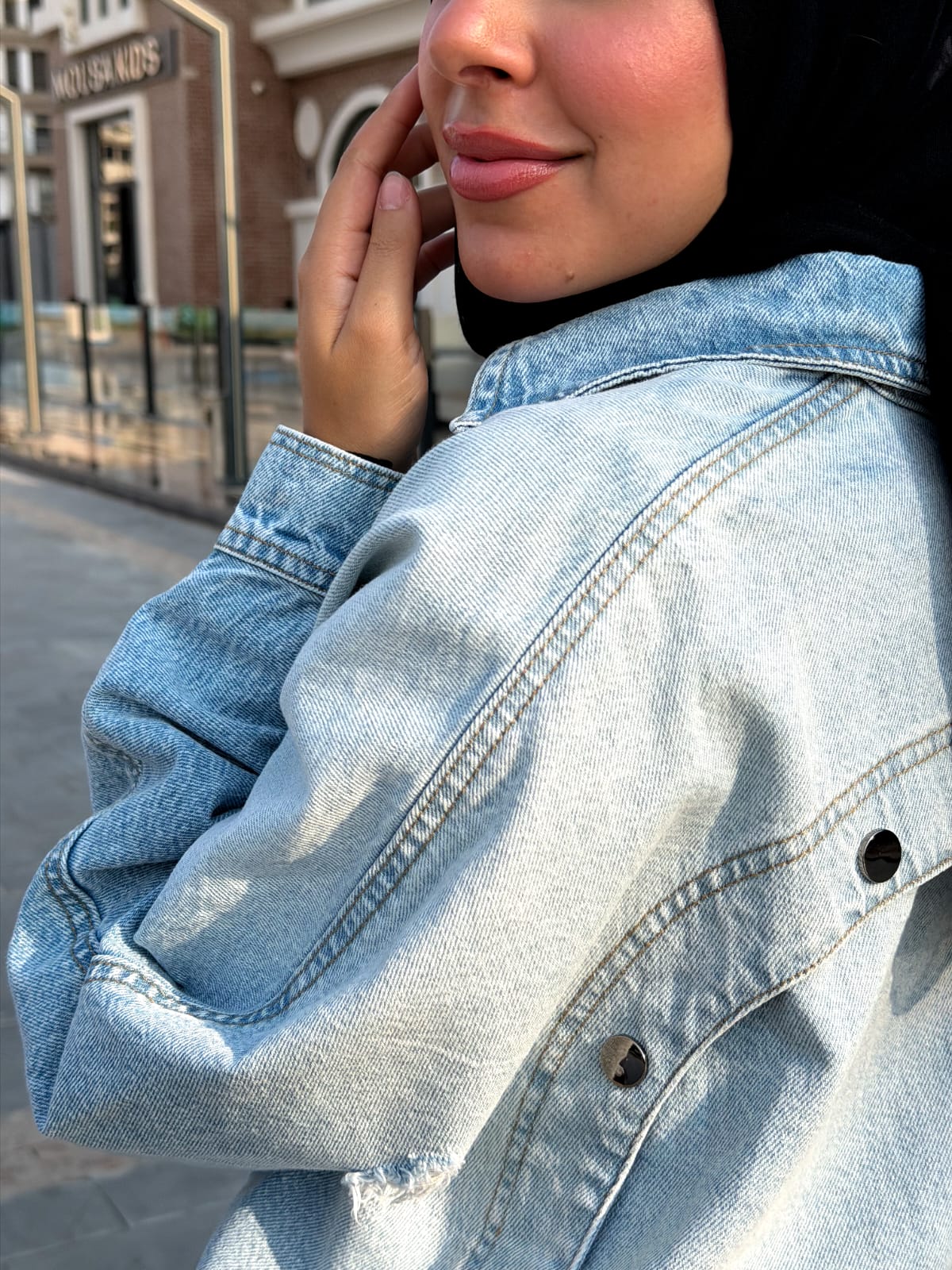 The Cloudwash Denim Shacket