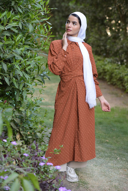 Long Shirt/tonic in camel