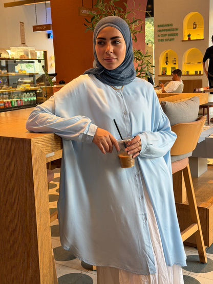 Baby Blue Oversized Shirt