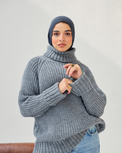 Everyday cozy sweater in Grey