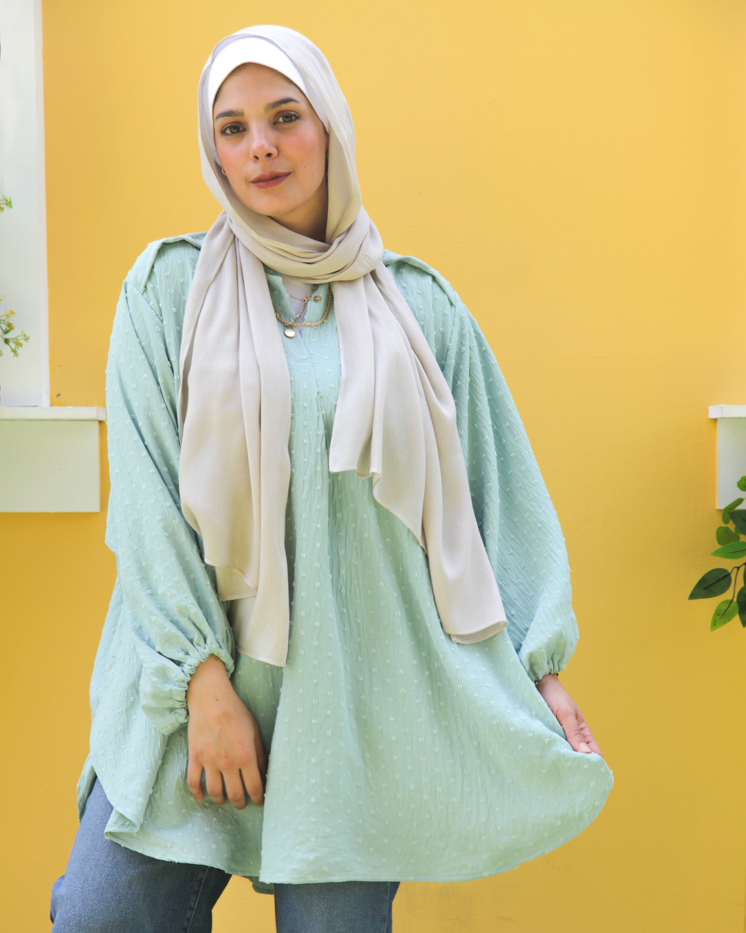 Bubble blouse