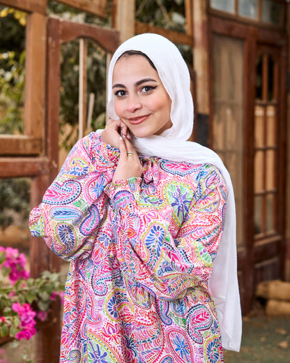 Paisley Tiered Dress