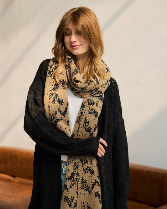 Noir Dune Scarf