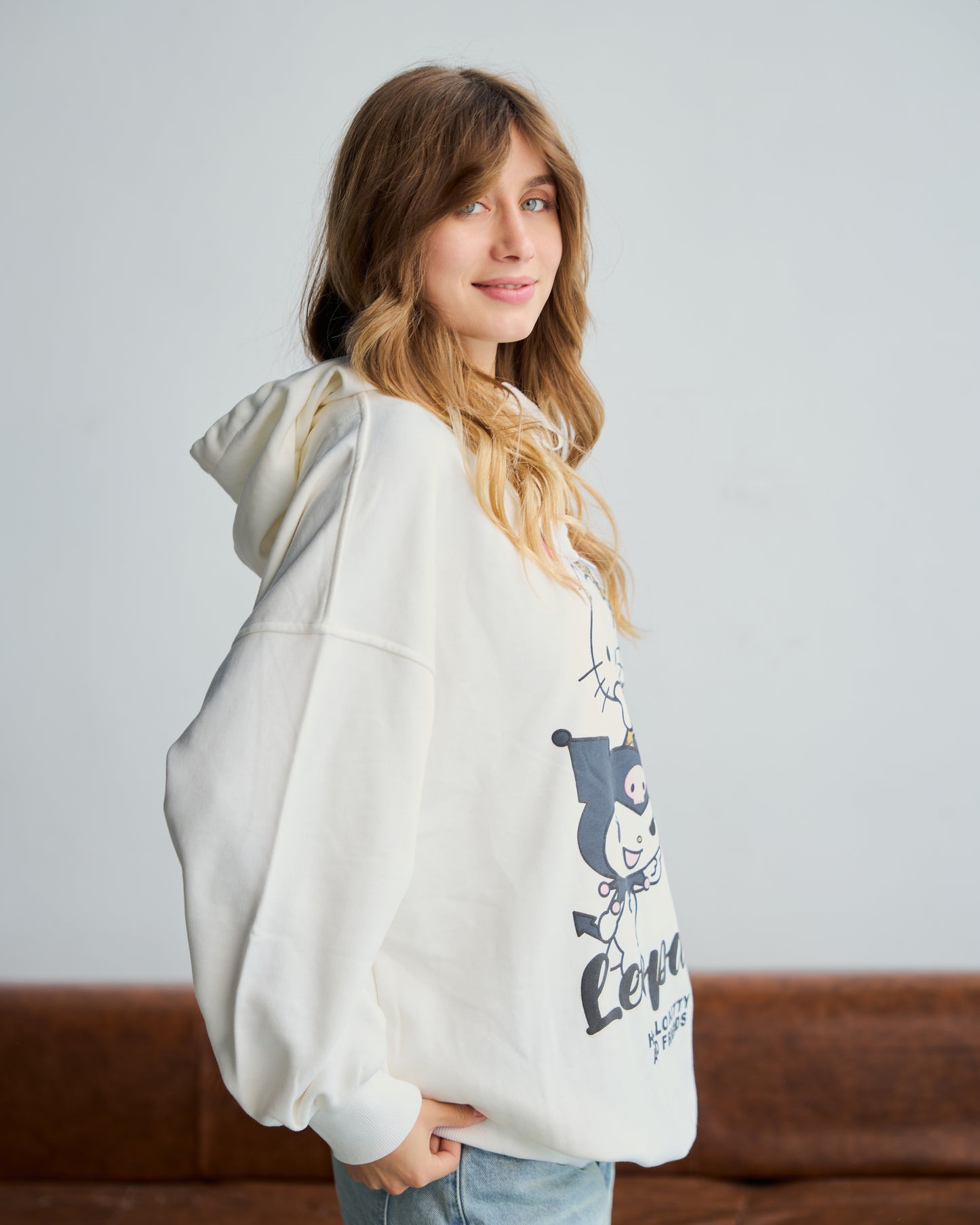 Oversized Hello Kitty Hoodie