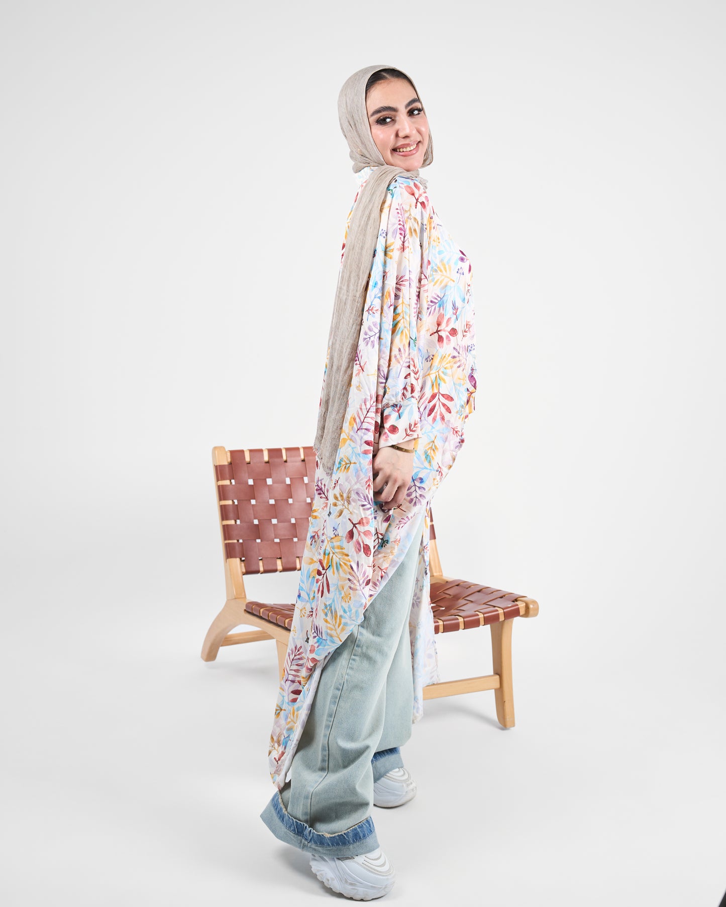 Floral Breeze Shirt Tunic