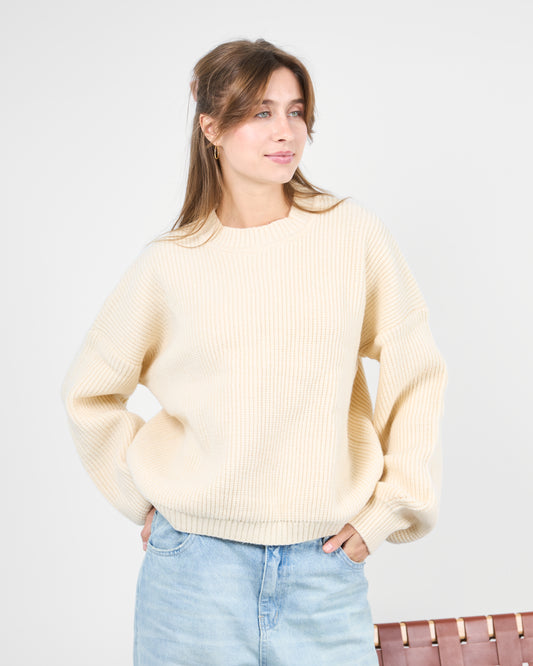 Off-white Textured Sweater
