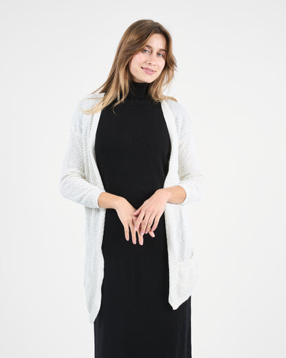 Cream Cloud Cardigan
