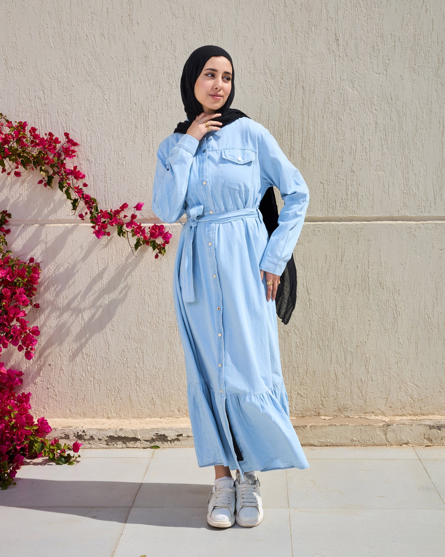 Denim Shirt Dress (pre order)
