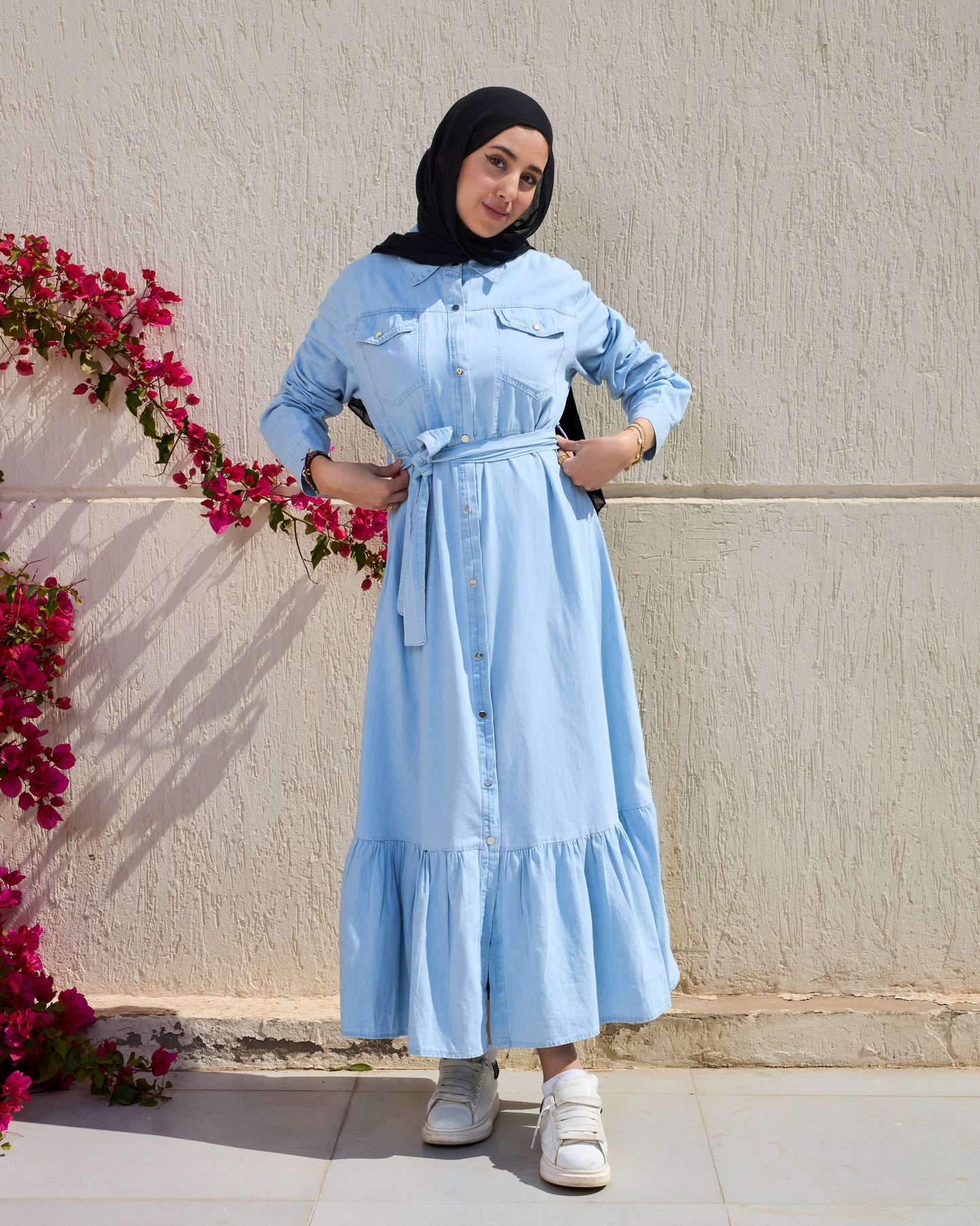 Denim Shirt Dress (pre order)