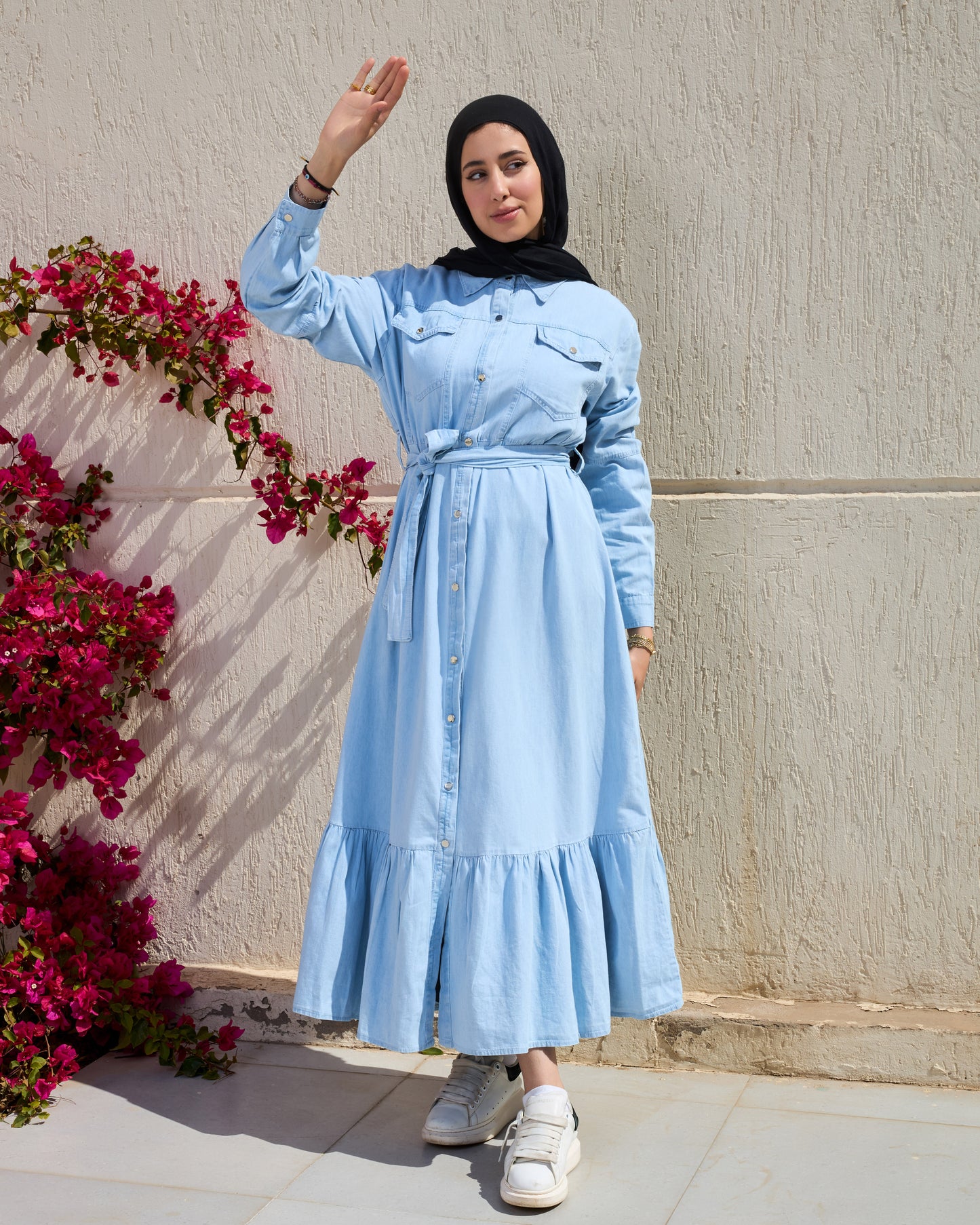 Denim Shirt Dress (pre order)