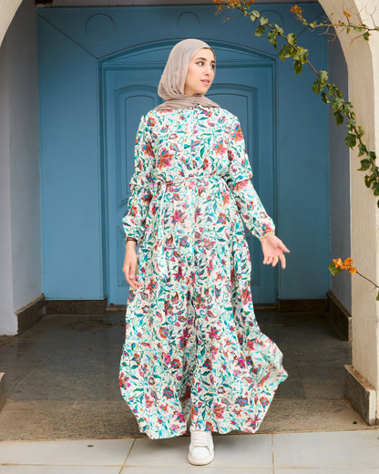 Beige Floral Grace (PRE-ORDER)