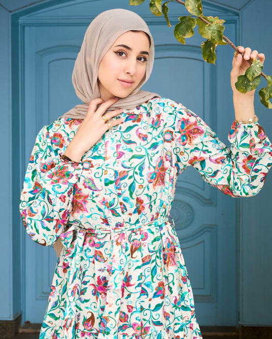 Beige Floral Grace (PRE-ORDER)