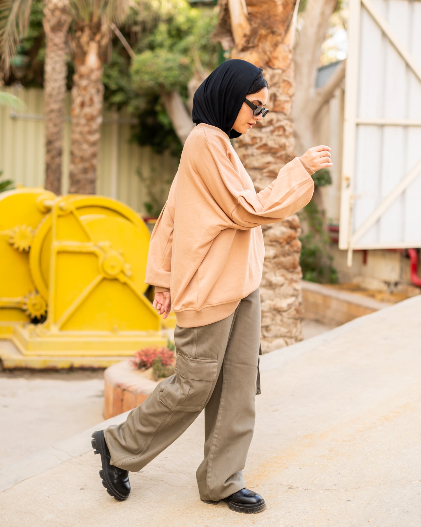 Buffy sleeves crew neck