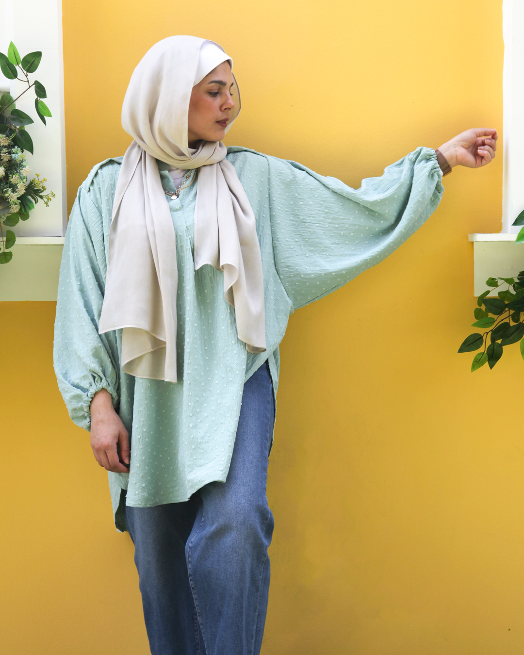 Bubble blouse