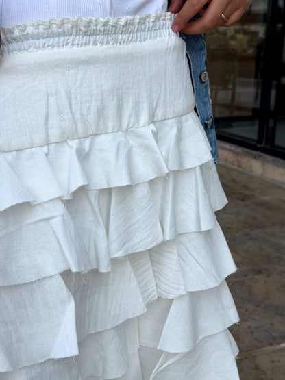 Cascade Ruffle Skirt