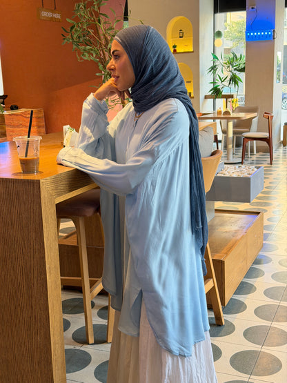 Baby Blue Oversized Shirt