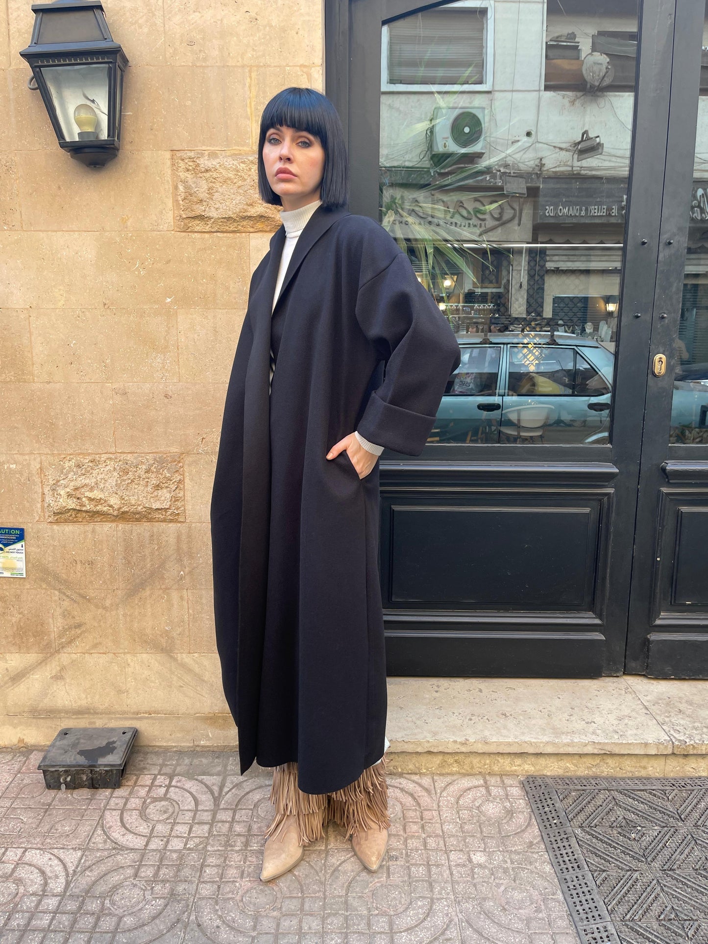 JOJO Black Coat