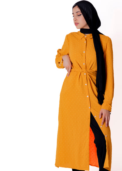 Mustard Long Shirt/tunic