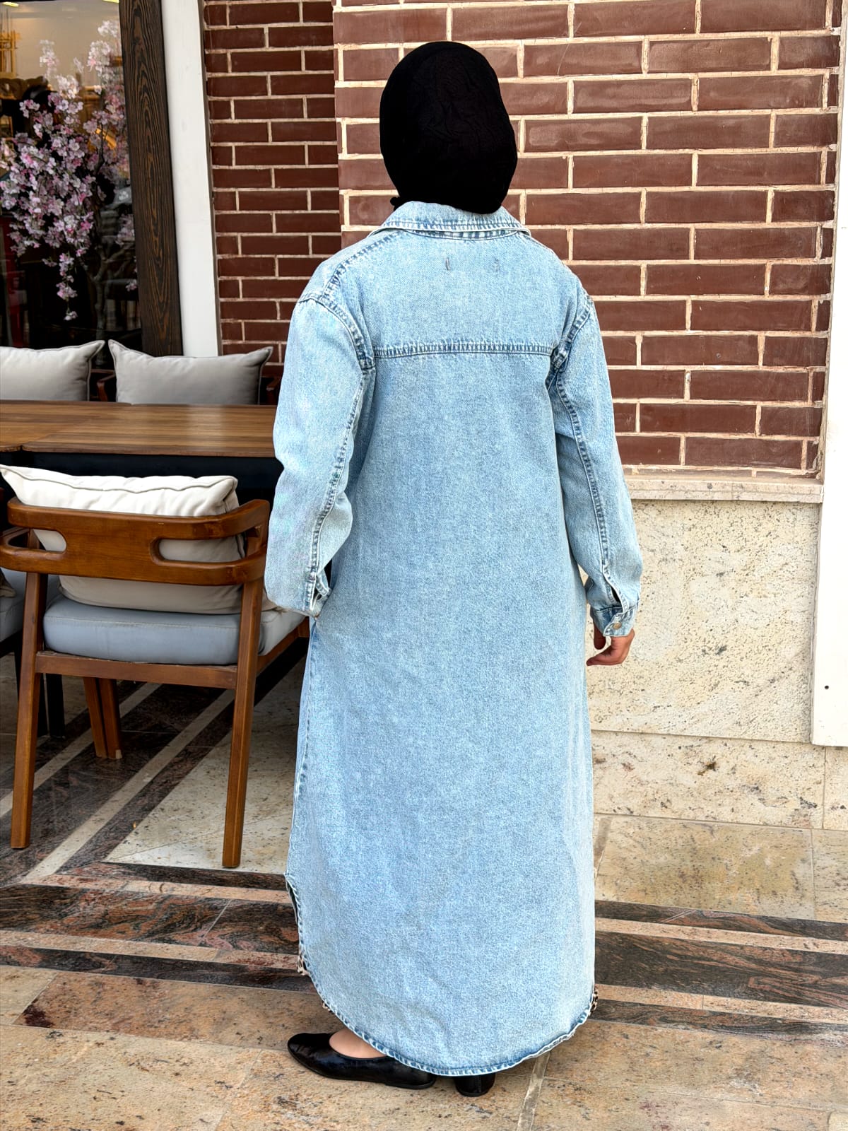 The Essential Longline Denim Overshirt