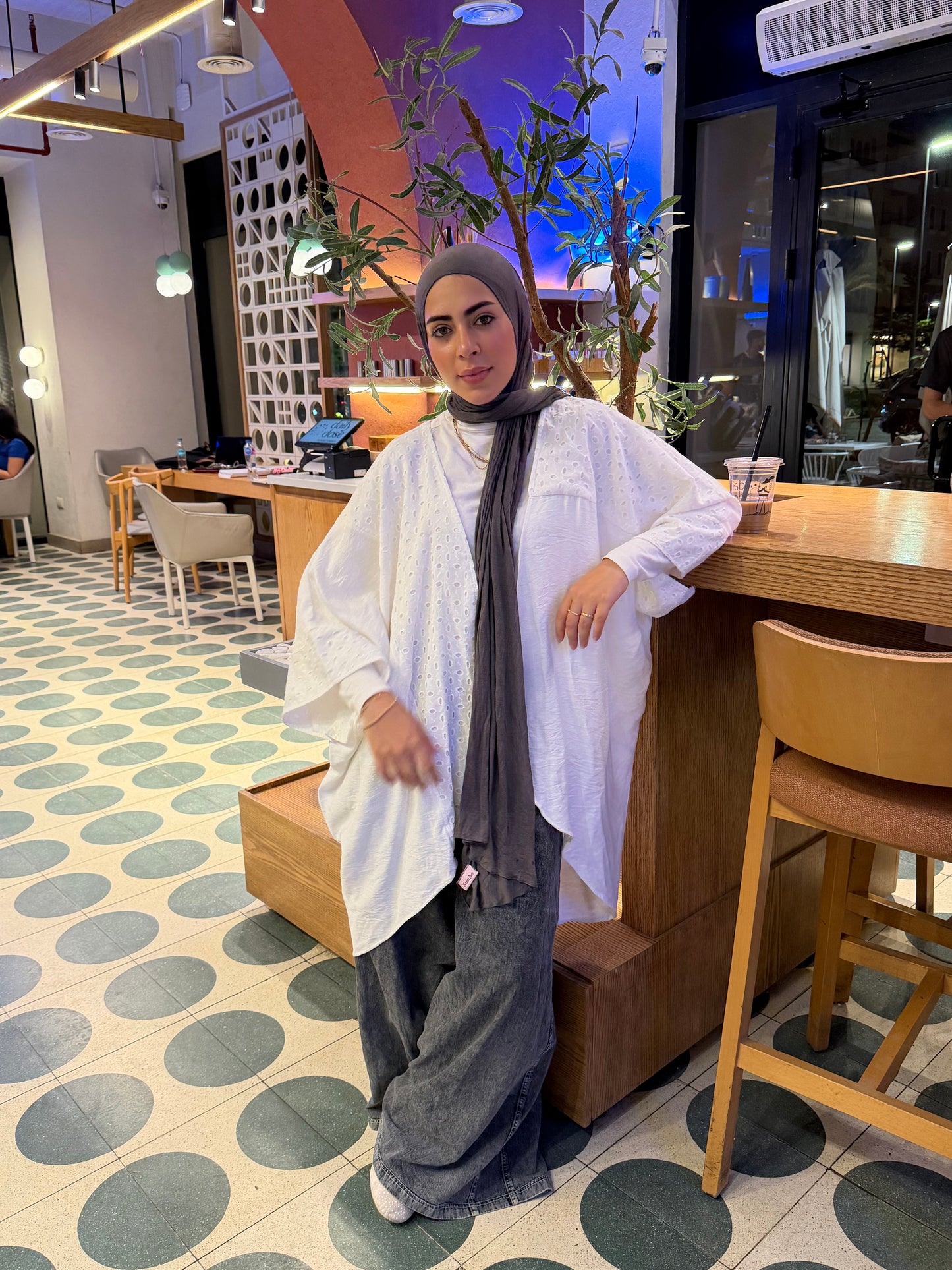 Amara Cardigan In White