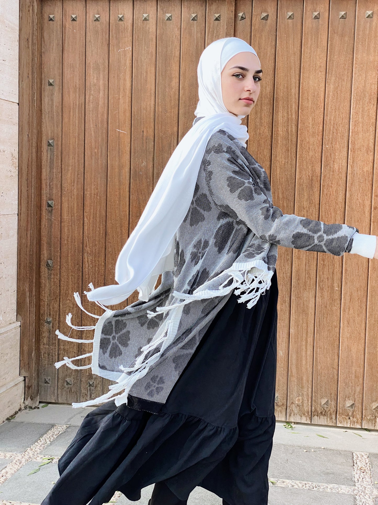 Turkish wrapped cardigan