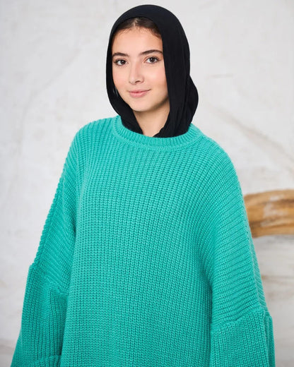 Chunky oversized sweater