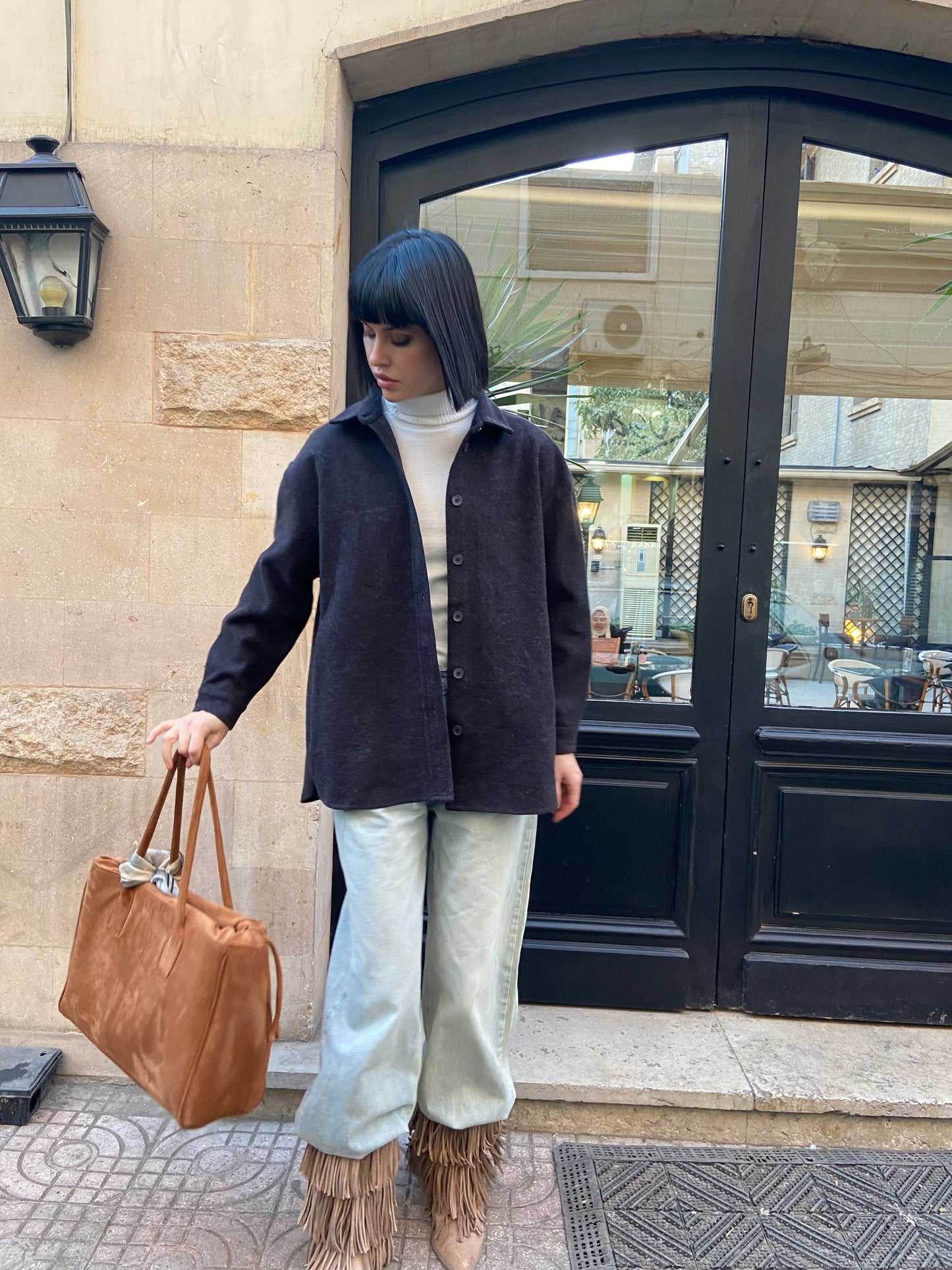 Classic Wool Buttoned Shirt/Jacket