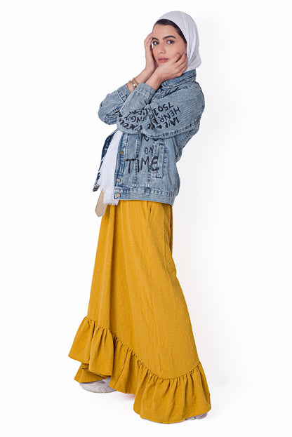 Mustard Sleeveless Dress