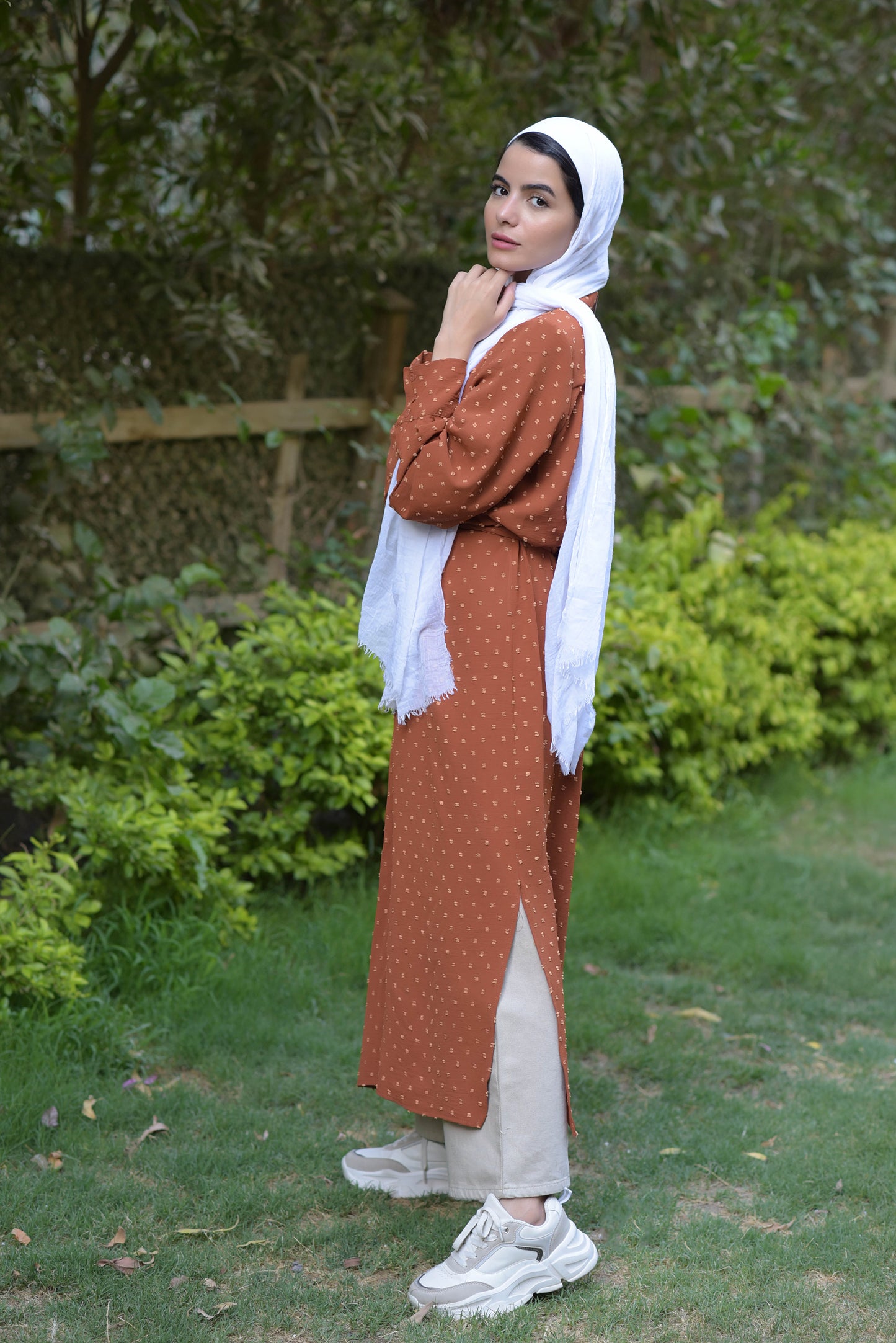 Long Shirt/tonic in camel