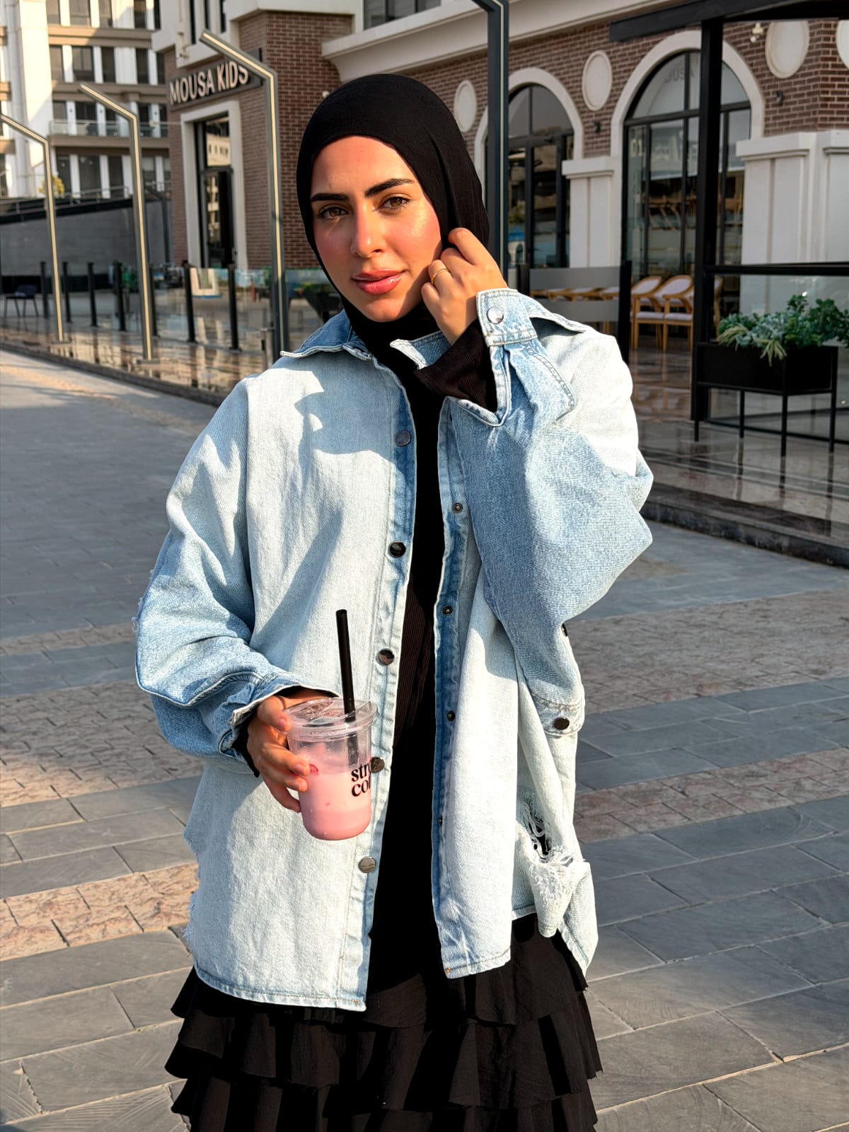 The Cloudwash Denim Shacket