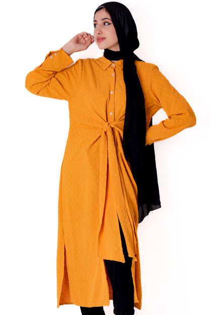 Mustard Long Shirt/tunic