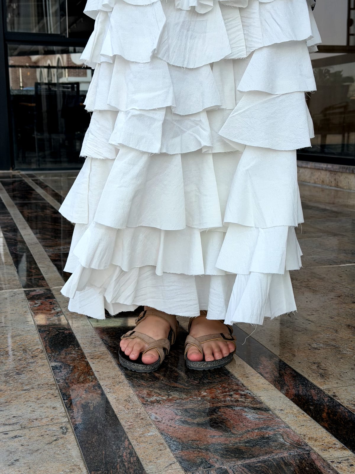 Cascade Ruffle Skirt