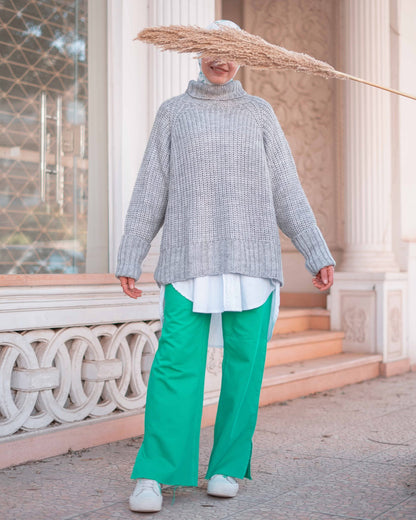 Everyday sweater in grey