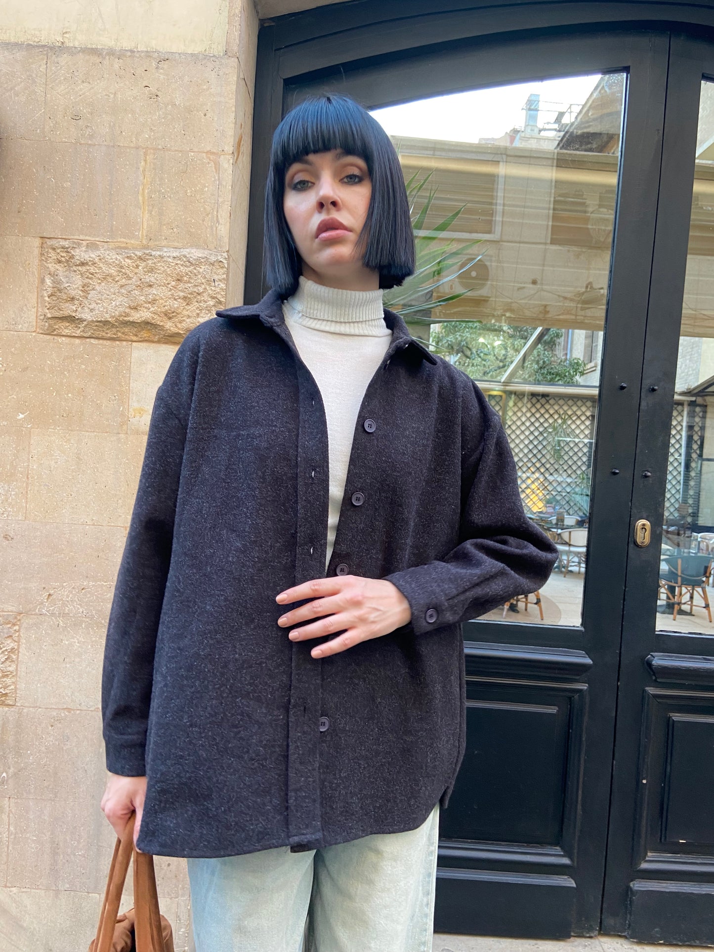 Classic Wool Buttoned Shirt/Jacket