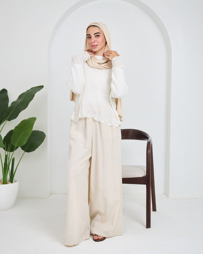 Luna Crochet Knit Blouse