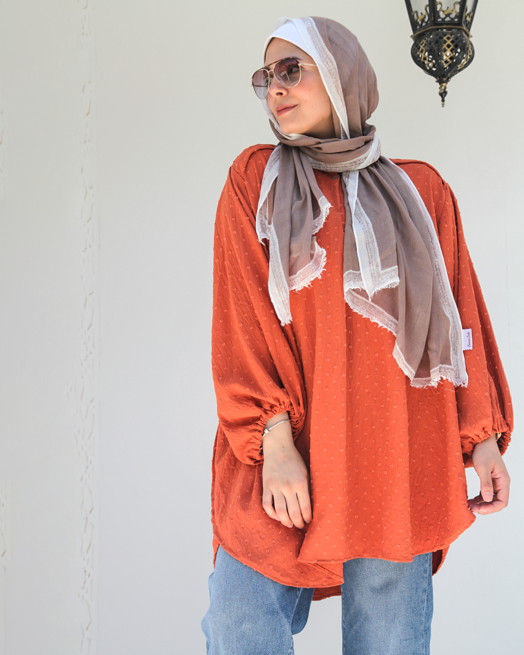 Bubble blouse