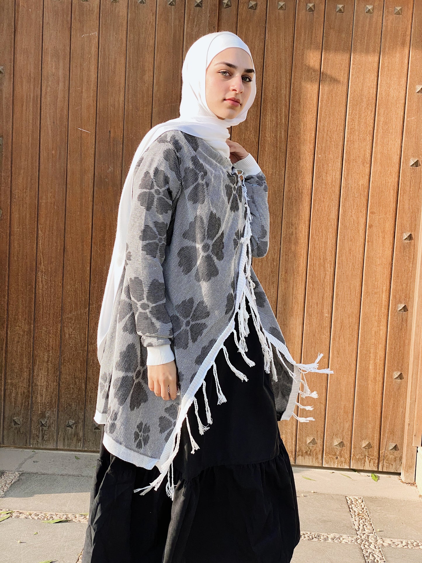 Turkish wrapped cardigan