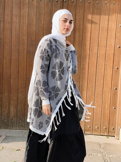 Turkish wrapped cardigan