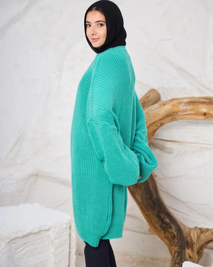 Chunky oversized sweater