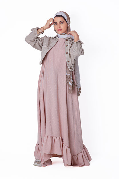 Rose sleeveless dress