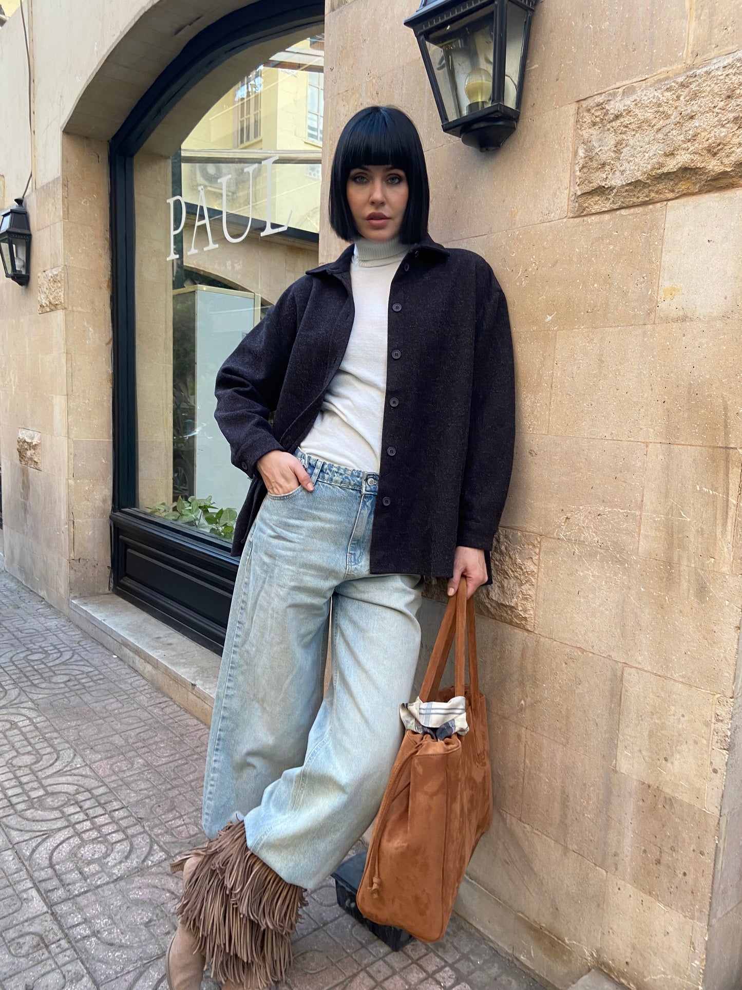 Classic Wool Buttoned Shirt/Jacket