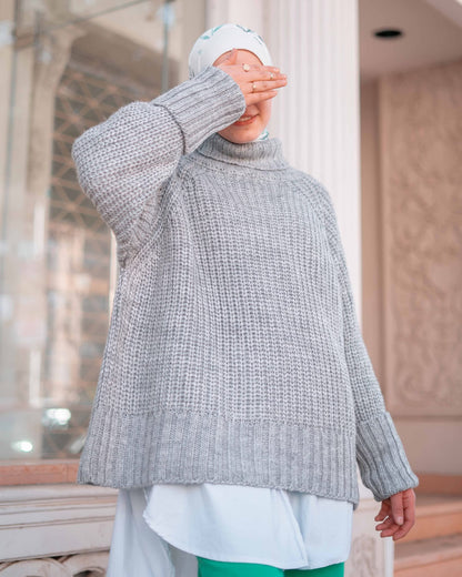 Everyday sweater in grey