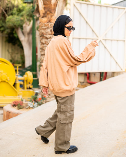 Buffy sleeves crew neck