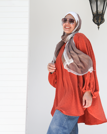 Bubble blouse