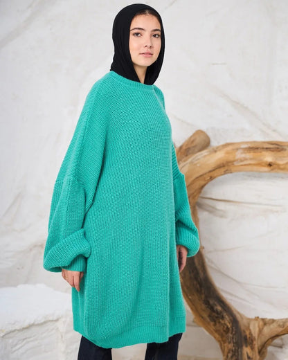 Chunky oversized sweater