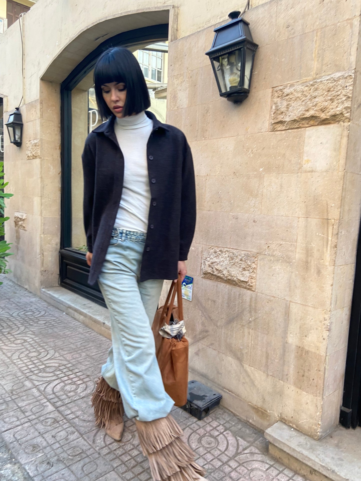 Classic Wool Buttoned Shirt/Jacket