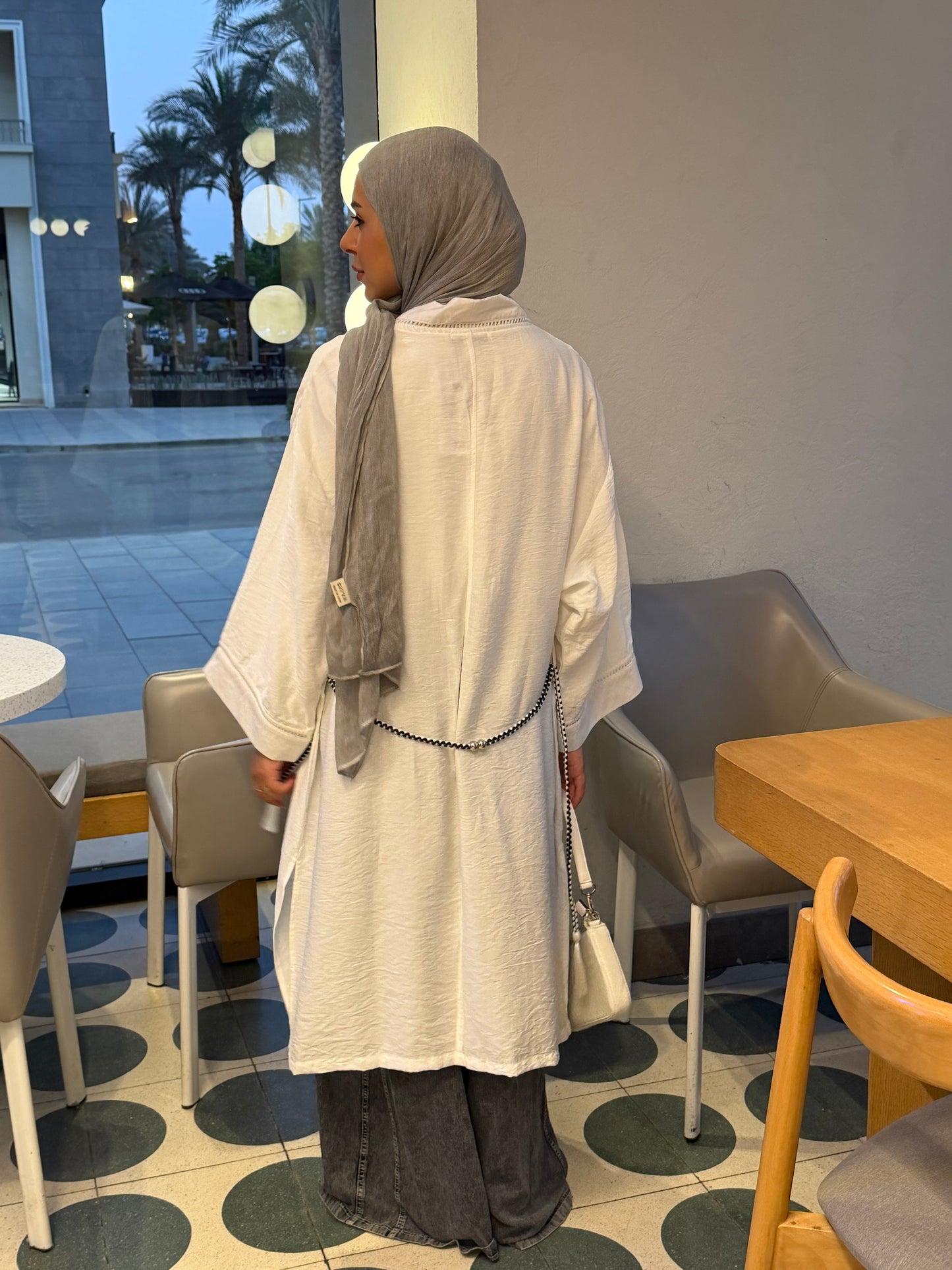 Luca Cardigan In White